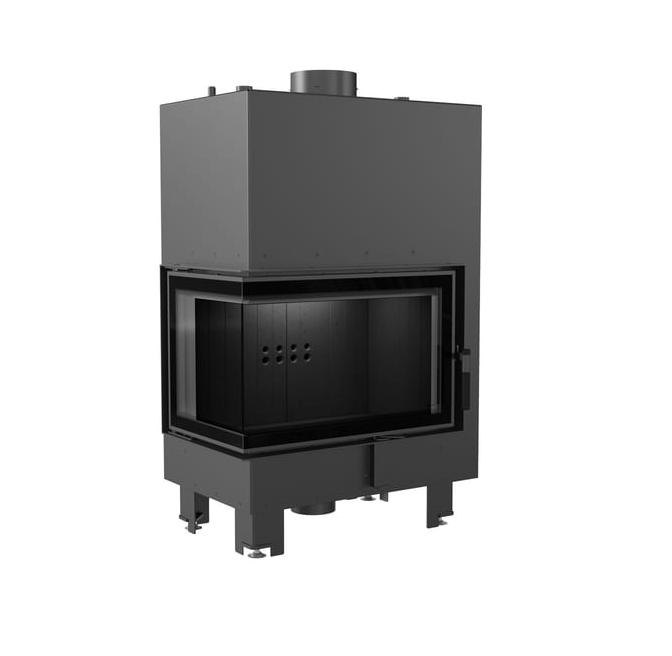 Piec kominkowy na pellet z płaszczem wodnym Costanza 12kW Idro 5.0 MBM PW lewy - Piec kominkowy na pellet z płaszczem wodnym Costanza 12kW Idro 5.0